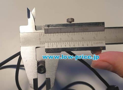 パワーインターフェースサイズ測定方法2 パワーインターフェースサイズ測定方法2